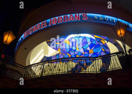 Michael Jordan-Steak-Haus im Mohegan Sun casino Stockfoto