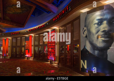 Michael Jordan-Steak-Haus im Mohegan Sun casino Stockfoto