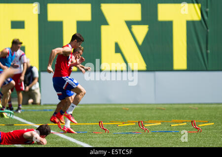 UNS. 5. August 2014. FC Bayern München beteiligt sich an ihr letztes Training in MLS All-Star-Woche im Providence Park am 5. August 2014. Bildnachweis: David Blair/ZUMA Draht/Alamy Live-Nachrichten Stockfoto