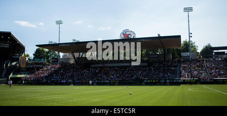 UNS. 5. August 2014. FC Bayern München beteiligt sich an ihr letztes Training in MLS All-Star-Woche im Providence Park am 5. August 2014. Bildnachweis: David Blair/ZUMA Draht/Alamy Live-Nachrichten Stockfoto