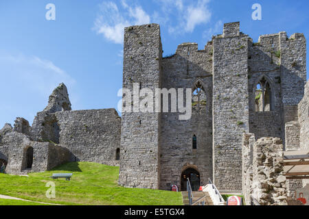 Wales, Glamorgan, Gower Halbinsel, Mumbles, überzeugender Burg Stockfoto