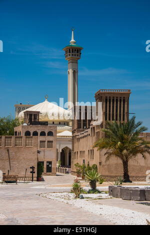 Eingang zum Bur Dubai Souk von Dubai, Vereinigte Arabische Emirate, Naher Osten Stockfoto