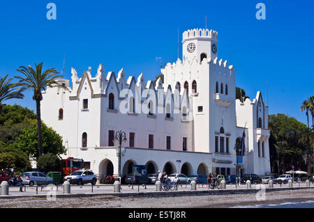 Palazzo del Governo, nun Polizei und Gericht, Fiorestano di Fausto, 1927-29, Kos-Stadt, Kos, Griechenland Stockfoto