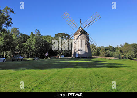 Alten Haken Windmühle East Hampton Long Island New York Stockfoto