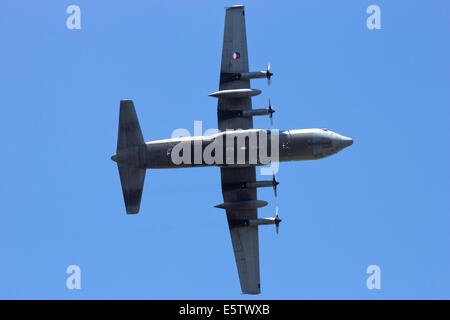 AR Force c-130 Herkules Transportflugzeug Stockfoto