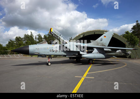 Deutsche Luftwaffe Tornado Kampfjet auf die Phantom-Pharewell am 29. Juni 2013 in Wittmund, Deutschland Stockfoto