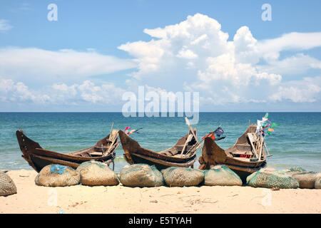 Küste in der Nähe von Da Nang, Vietnam Stockfoto