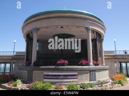 Eastbourne Bandstand East Sussex Stockfoto