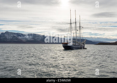 Rembrandt van Rijn Kreuzfahrt Schiff auf Tour in Grönland um diskoinsel Stockfoto