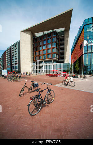 OBA Oosterdok, bibliotheek, Amsterdamer Zentralbibliothek, Niederlande Stockfoto