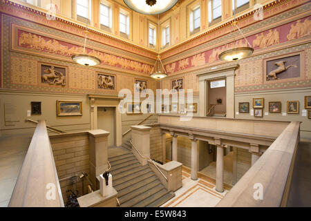 Die innerhalb der Klasse I aufgeführten Manchester Art Gallery auf Mosley Street im Stadtzentrum von Manchester, UK (nur zur redaktionellen Verwendung), Stockfoto