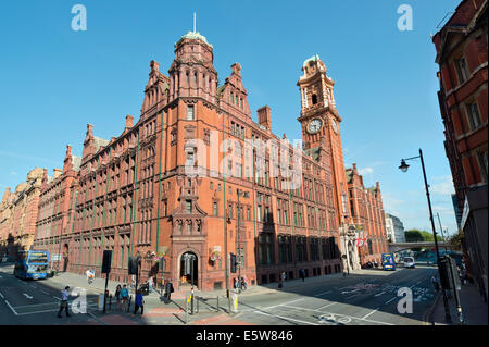 Das Palace Hotel befindet sich auf Oxford Straße, Manchester, UK. Stockfoto