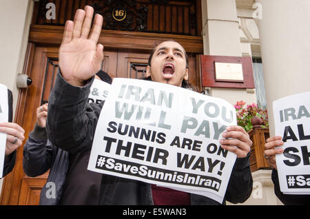 Muslimische Extremisten Afsor Ali auf dem Prüfstand im Old Bailey Stockfoto