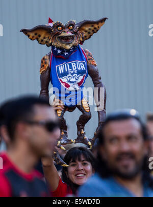 UNS. 6. August 2014.  Die MLS All-Stars spielen FC Bayern München in die MLS All-Star Game im Providence Park am 6. August 2014. Bildnachweis: David Blair/ZUMA Draht/Alamy Live-Nachrichten Stockfoto