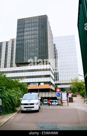 Bichat Krankenhaus, paris Stockfoto