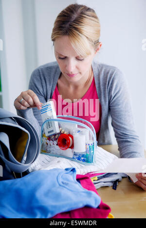 Erste Hilfe Set Stockfoto