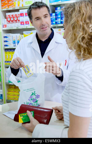 Innenministerium eine Apotheke Stockfoto