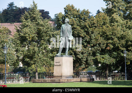 Statue von Josef Manes Prag, Tschechische Republik Stockfoto