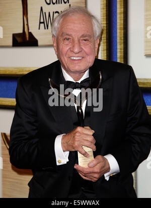 WGA Gewinner Pose auf 2014 Writers Guild Awards Presse Zimmer im JW Marriott Los Angeles L.A. LIVE. Mitwirkende: Garry Marshall Where: Los Angeles Kalifornien Vereinigte Staaten bei: 1. Februar 2014 Stockfoto