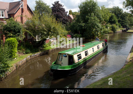 Stratford-upon-Kanals in der Nähe von Lapworth, Warwickshire, UK Stockfoto