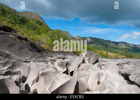 Vale da Lua, Tal des Mondes, Alto Paraiso, Goias, Brasilien Stockfoto