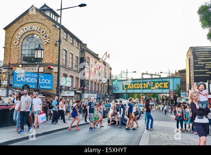 Camden Town und Camden Lock in Nord-London, uk Stockfoto