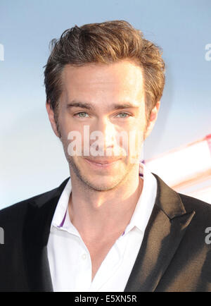 Los Angeles, Kalifornien, USA. 7. August 2014. James D'Arcy Teilnahme an der Los Angeles Premiere '' Wir werden Bullen '' statt im Cinerama Dome in Hollywood, Kalifornien am 7. August 2014. 2014-Credit: D. Long/Globe Fotos/ZUMA Draht/Alamy Live-Nachrichten Stockfoto