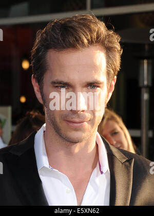 Los Angeles, Kalifornien, USA. 7. August 2014. James D'Arcy Teilnahme an der Los Angeles Premiere '' Wir werden Bullen '' statt im Cinerama Dome in Hollywood, Kalifornien am 7. August 2014. 2014-Credit: D. Long/Globe Fotos/ZUMA Draht/Alamy Live-Nachrichten Stockfoto