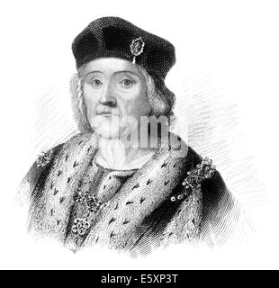 Henry VII, 1457-1509, König von England und Lord von Irland, Stockfoto