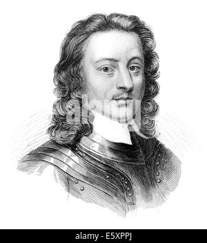 Porträt von John Hampden, 1594-1643, ein britischer Politiker, Stockfoto