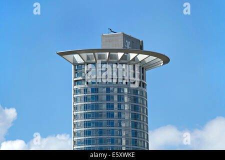 Westend Tower, Hauptsitz der DZ Bank, Frankfurt Am Main, Hessen, Deutschland, Europa. Juli 2014 Stockfoto