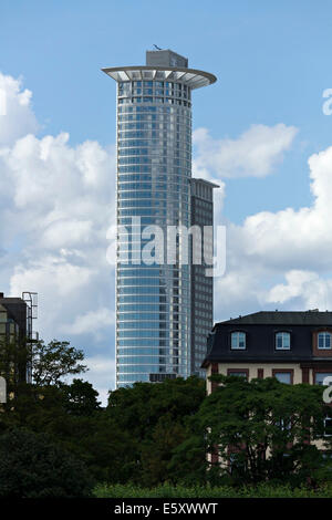 Westend Tower, Hauptsitz der DZ Bank, Frankfurt Am Main, Hessen, Deutschland, Europa. Juli 2014 Stockfoto