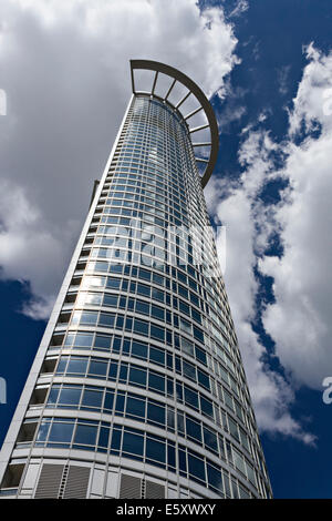 Westend Tower, Hauptsitz der DZ Bank, Frankfurt Am Main, Hessen, Deutschland, Europa. Juli 2014 Stockfoto
