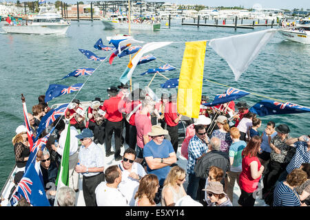 Segen der Flotte Zeremonie, 2012, Fremantle Stockfoto