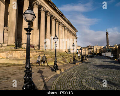 St Georges Hall Fassade, Lime Street, Liverpool Stockfoto