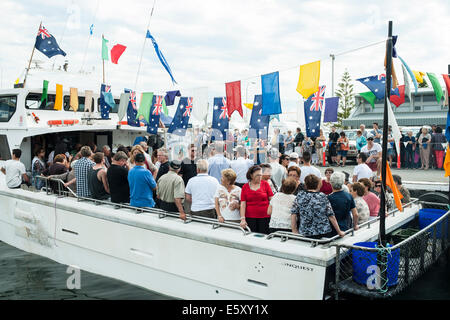 Segen der Flotte Zeremonie, 2012, Fremantle Stockfoto