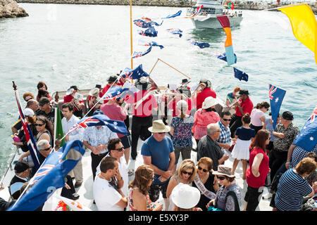 Segen der Flotte Zeremonie, 2012, Fremantle Stockfoto