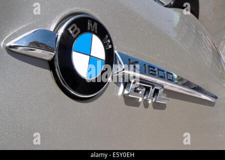 BMW K 1650 GTL, motor Fahrrad Logo Zeichen Stockfoto