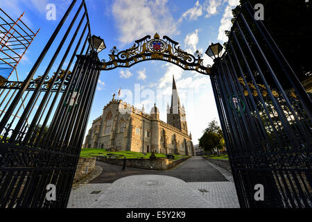 St Columb Kirche von Irland Kathedrale, Derry, Londonderry, abgeschlossen im Jahre 1633. Stockfoto