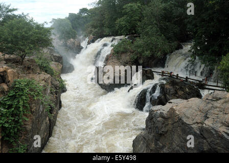 Hogenakkal verliebt sich in Tamil Nadu, Indien. Stockfoto