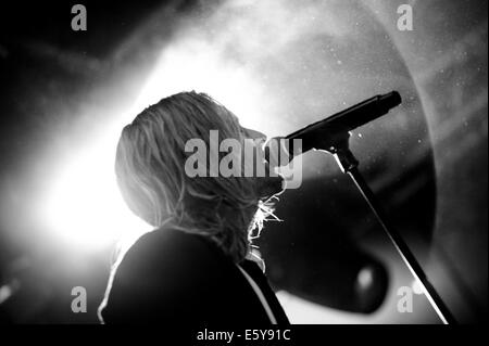 Switchfoot live Edinburgh mit Jon Foreman(© Alan Davidson) Stockfoto