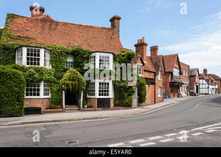 Die Miller von Mansfield Kneipe ist ein aus dem 18. Jahrhundert Poststation in Goring-on-Thames, Oxfordshire, England, GB, UK. Stockfoto