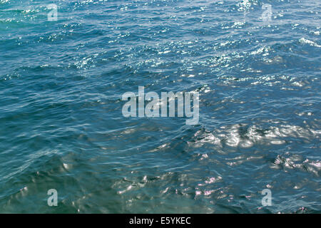 Meeresoberfläche Stockfoto