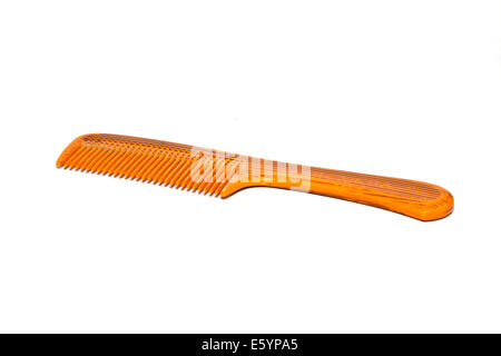 Kamm auf Papierhintergrund Stockfoto