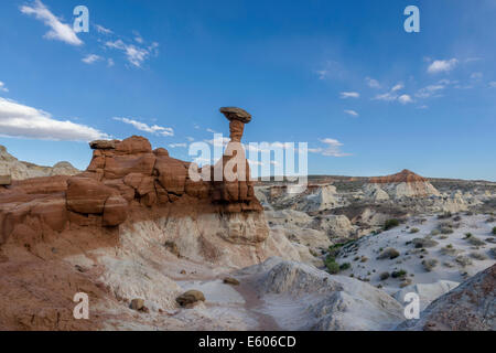 Fliegenpilz genannt ET Paria Rimrocks, Grand Staircase-Escalante National Monuments, Utah Stockfoto