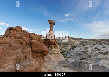 Paria Rimrocks mit Fliegenpilz genannt ET Grand Staircase-Escalante National Monuments, Utah Stockfoto