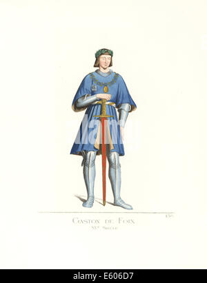 Gaston de Foix, Duc de Nemours (1489 – 1512). Stockfoto