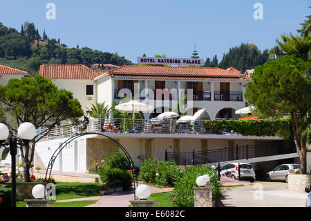 Zakynthos, Griechenland - Hotel Katerina Palace, Argassi. Stockfoto