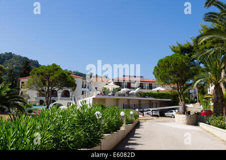 Zakynthos, Griechenland - Hotel Katerina Palace, Argassi. Stockfoto