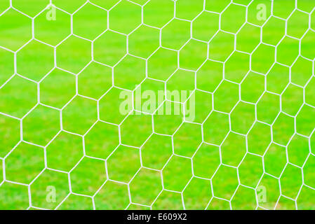 Ziel netto Stockfoto